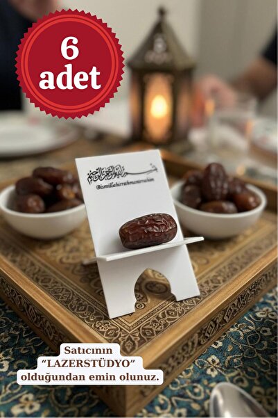 Lazerstüdyo Lokumluk ikramlık Hurmalık Mini Rahle