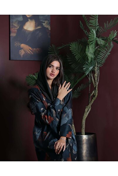 AYA MWT842 - Printed Blazer Abaya