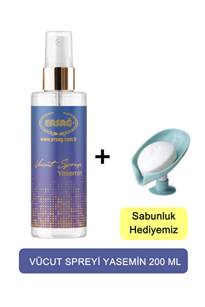 Ersağ ERSAG Vücut Spreyi Yasemin 200 ml + ( Sabunluk Hediyemiz ) 621-11