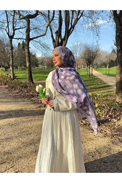 Mira İpek Royal Bambi Ceylan Desenli Pamuk Soft Şal ps209