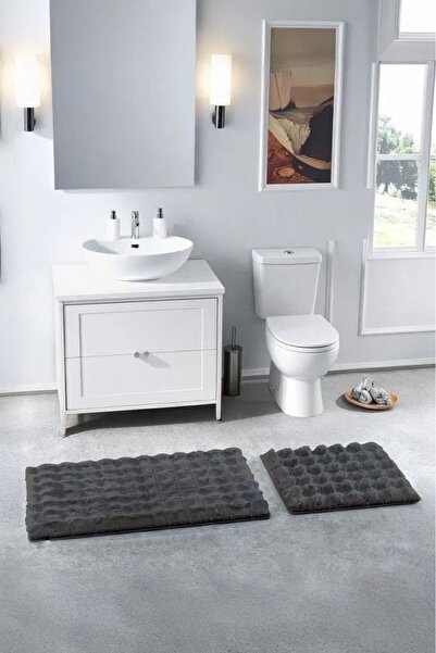 Naturel Collection Χαλάκι μπάνιου Rabbit Feather 2 τεμαχίων με αντιολισθητική...