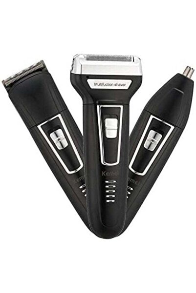 YOKO ماكينة حلاقة كهربائية 3 في 1 للرجال، ماكينة تشذيب اللحية، قابلة لإعادة ا...