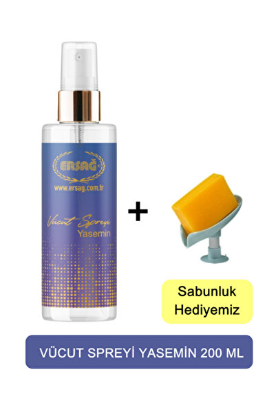 Ersağ ErsagVücut Spreyi Yasemin 200 ml + ( Sabunluk Hediyemiz ) 621-15