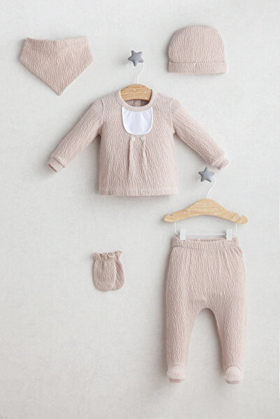 Tongs Baby Kız&Erkek Bebek 5’li Zıbın Takım