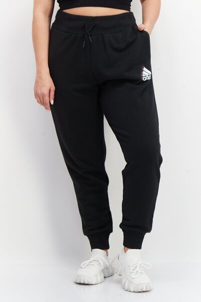 adidas Women Loose Fit Training Sweatpants, Black