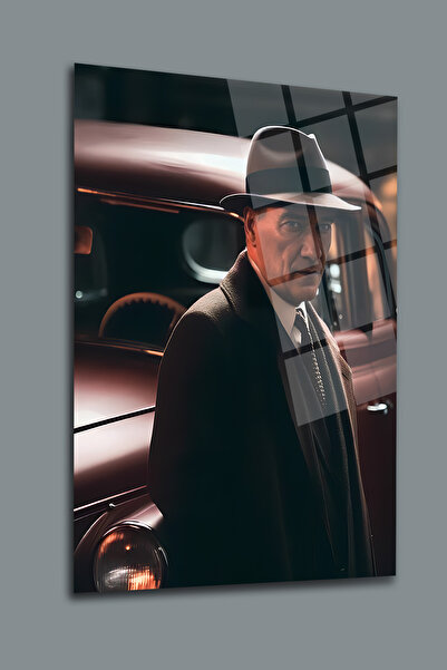 glassartdesign Pictură pe sticlă Ataturk-167