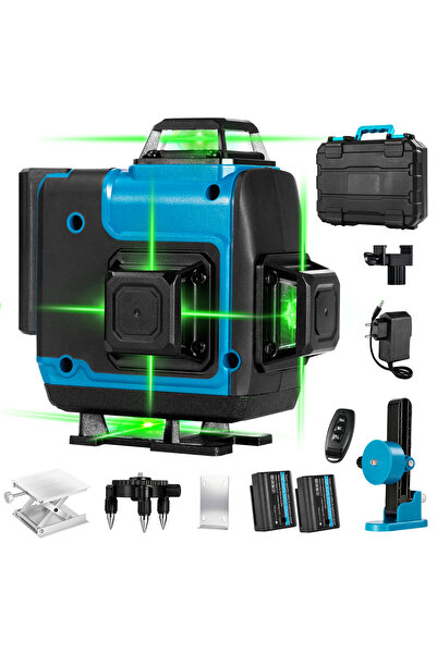 Waite Payging جهاز تسوية ليزري ذاتي التسوية بزاوية 360 درجة و16 خطًا أخضر - م...
