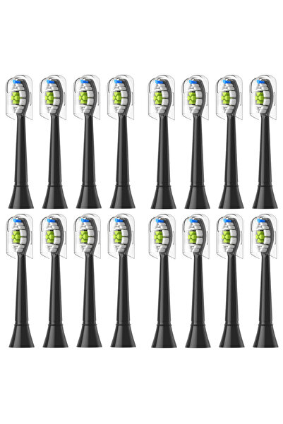 Choice11 8White 8Black 4-16pcs Replacement Toothbrush Heads Compatible with P...