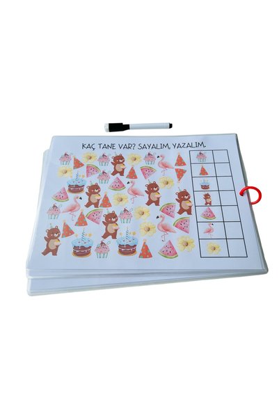 Loyameri Kidsshop Counting Numbers Write and Delete Book