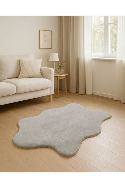 Angora Tavşan Tüyü Peluş Halı