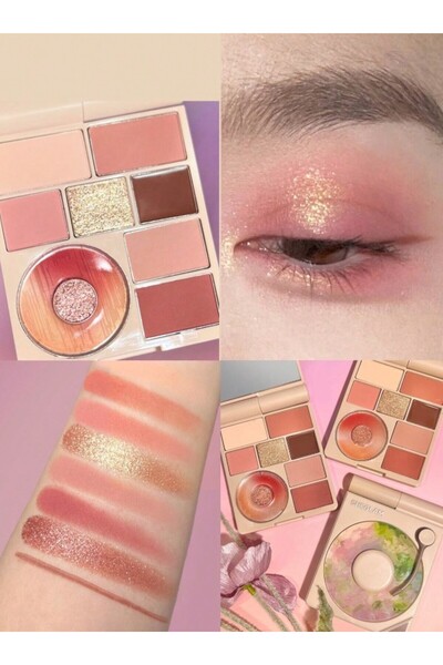 SHEGLAM Vinyl Pop 9’lu Göz Farı Paleti – Rose Sonata