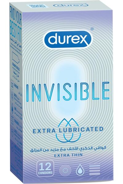 Dudex واقيات ديوركس غير المرئية 12 قطعة