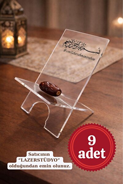 Lazerstüdyo Razaman Lokumluk ikramlık Hurmalık Mini Rahle
