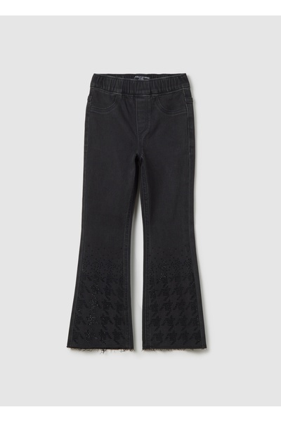 Ovs Black Jeggings For Girls