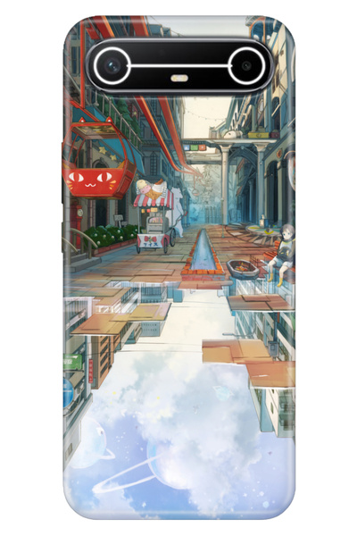 TECNO Spark Slim 5g Km9 Case Decorative Silicone Printed Cover 3D Anime