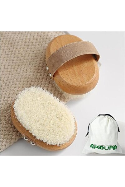 Genericc فرشاة الجسم الفاخرة من أرورا - مقشر جاف/رطب، مزيل للسيلوليت، ومقشر ل...