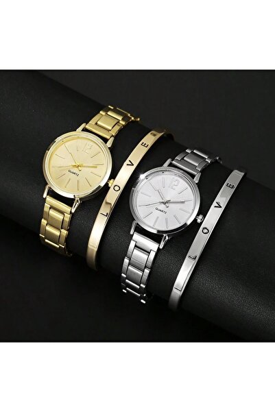 VEYA Luxury women's set – two watches and bracelets in an elegant design