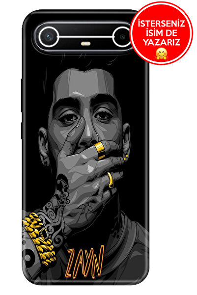 TECNO Spark Slim 5G KM9 Kılıf A Kalite Baskılı Art Silikon Zayn