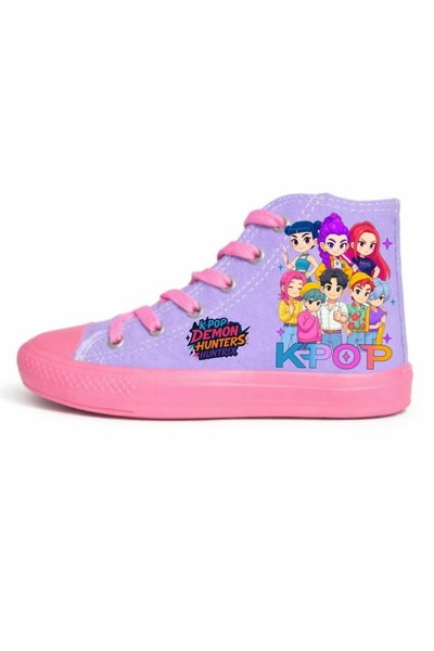 amazoondesing Kpop Huntrıx Family cu imprimeu MORPEMBE Pantofi sport și panto...