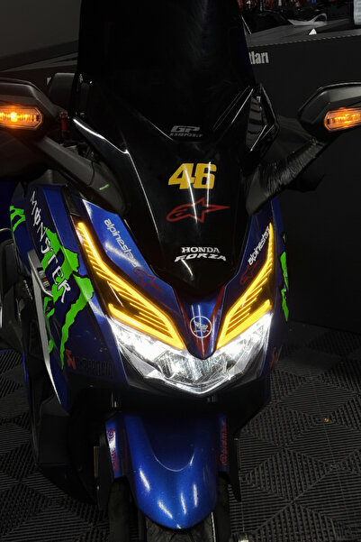 Banxtre ملصق ملصق للمصباح الأمامي لتصميم مصباح أمامي لسيارة هوندا فورزا 2018-...