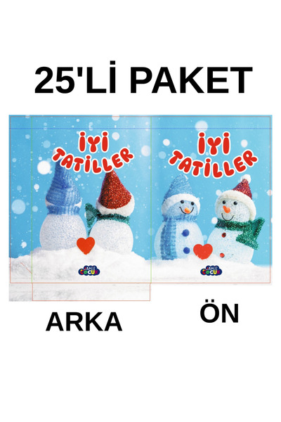 Analiz Yayınları 25'Lİ GELİŞİM DOSYASI KARDAN ADAM