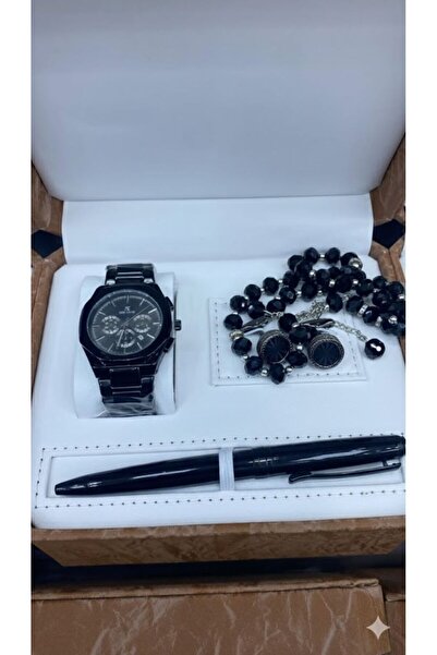 Boutique Men's Royal Set (4 pieces) in Luxurious Black