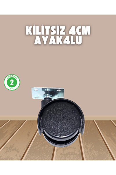 ZERO LAND Drnds Lockless 4 cm (05058) Legs for Coffee Tables and Equipment, S...