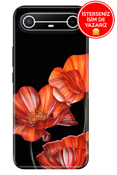 TECNO Spark Slim 5G KM9 Kılıf Trend Desenli Esnek Kapak Benim Bahçem