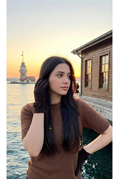 LAGRANZE Premium Γυναικεία μακριά γάντια από τσόχα