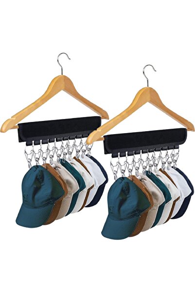 Arabest Hat Rack for Baseball Caps Hat for Hanger & Room Closet Display, 2Pac...