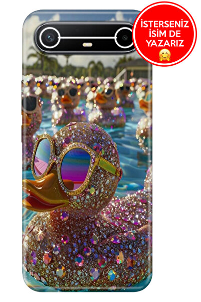 TECNO Spark Slim 5G KM9 Kılıf TPU Resimli Silikon Işıltılı Hayat