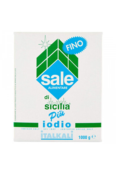 Salt Sale di Sicilia Iodate Fino 1kg