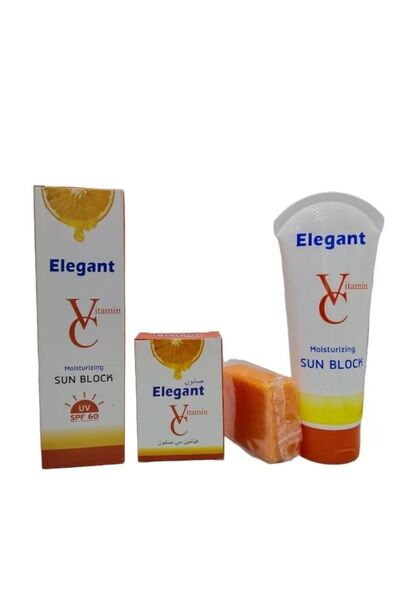 Elegant Vitamin C Moisturizer and Sunscreen Soap 170/100 grams
