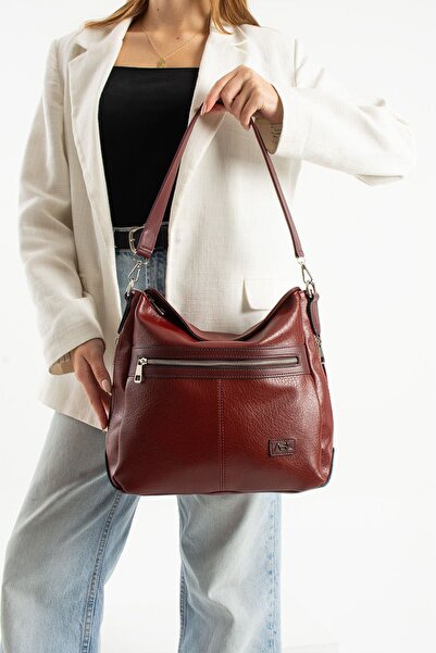 KIRASE Γυναικεία ποιοτική δερμάτινη επένδυση με λεπτομερείς τσέπες 1η Τσάντα ...