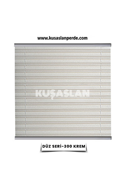 KUŞASLAN PLİSE PERDE KREM PLİSE PERDE
