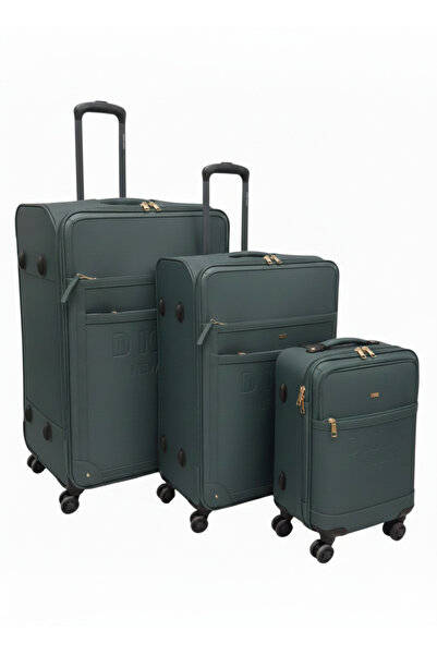 Dkny Impressionist Softside Luggage Set of 3 | Ultra Lightweight ABS Spinner ...