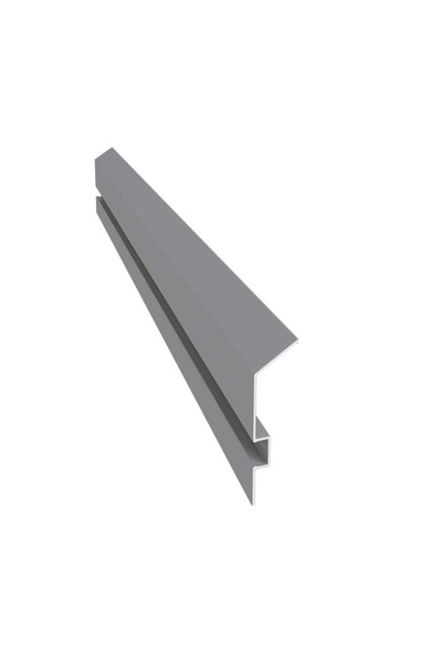 Renoplast LED PLINTH PROFILE C1+C2 Gray RAL 7037