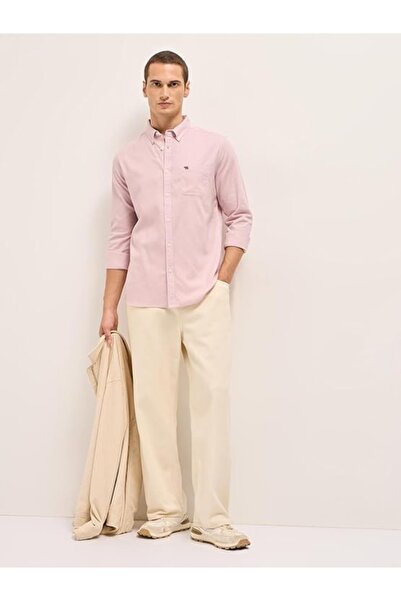 The Bear House Men's long Sleeve Shirt, breathable, soft comfort Fabric