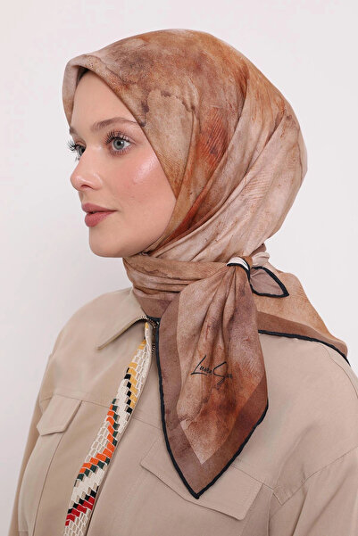 LuvenSara وشاح أوسكار - فرو المنك الأنيق