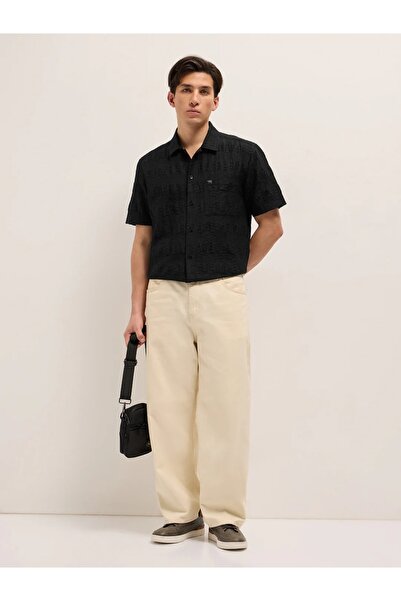 The Bear House Men's long Sleeve Shirt, breathable, soft comfort Fabric