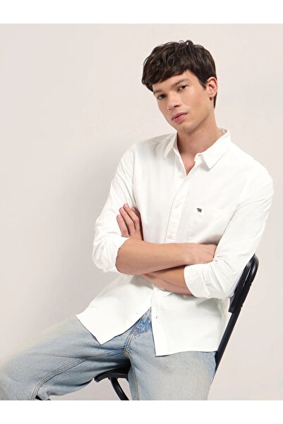 The Bear House Men's long Sleeve Shirt, breathable, soft comfort Fabric