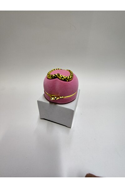 BURAKKUTU Figürlü pembe kalp desen Yüzük Kutusu 1 adet fiyatıdir