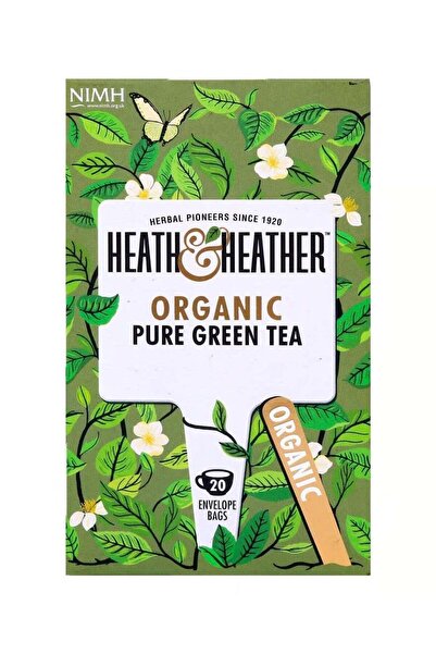 Organic Heath & Heather Green Tea 20 Bags 40g