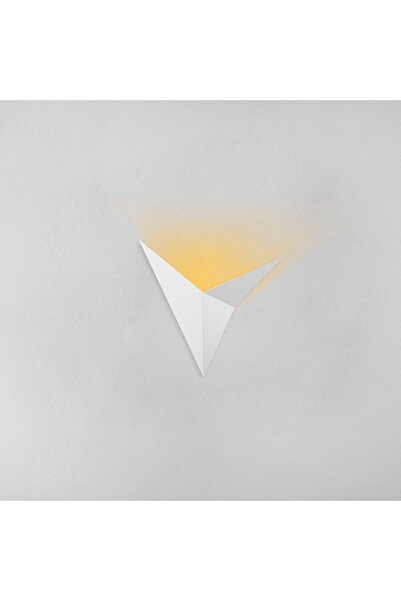 AmberLED Modern Metal Body Sconce with Tufted White for Bedroom and Living Room