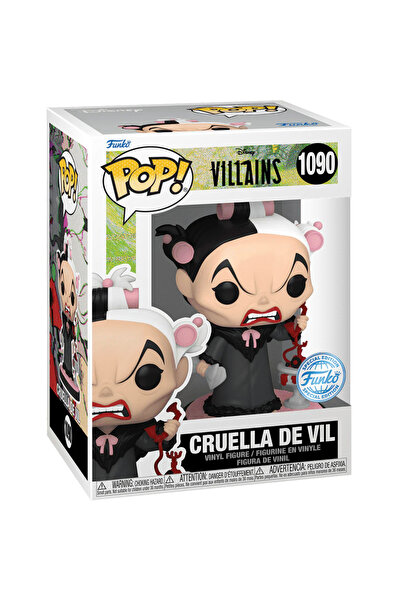 Funko Villains - Cruella De Vil (Special Edition) #1090 Pop! Vinyl Figure Figür