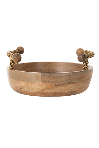 Mudo Concept WOODEN DEKORATİF KASE 25 CM