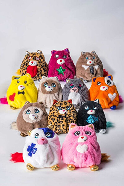 Pofika Sürpriz Peluş Misfittens Kavanoz Kedi Sürpriz Oyuncak Kedi 1 adet