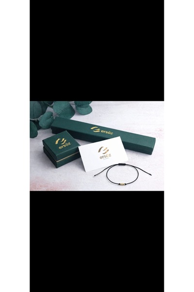 Ersöz Kuyumculuk 14 Ayar Altın Dorikalı ip Bileklik