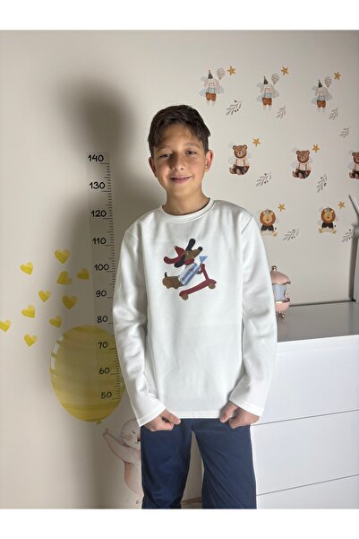 mirkidsclub تي شيرت بأكمام طويلة من قماش الإنترلوك للجنسين