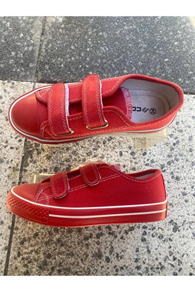 Metin Ayakkabı Red Outer Material Linen-Taped Orthopedic and Non-Slip Sole Ch...